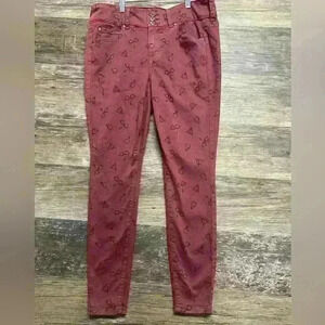 Harry Potter Burgundy Red Jeans Pants Size Women’s 12